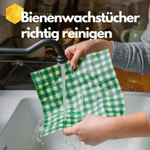 Bienenwachstücher reinigen - so gehts!