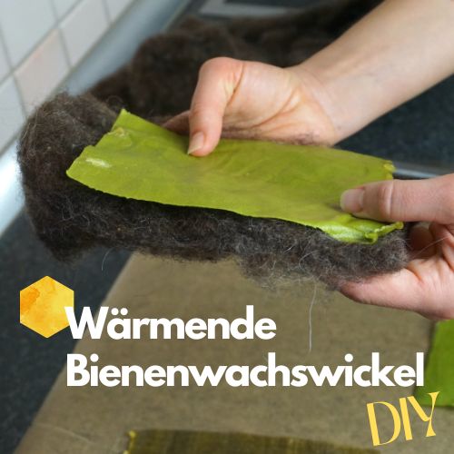 Wärmende Bienenwachswickel selber machen