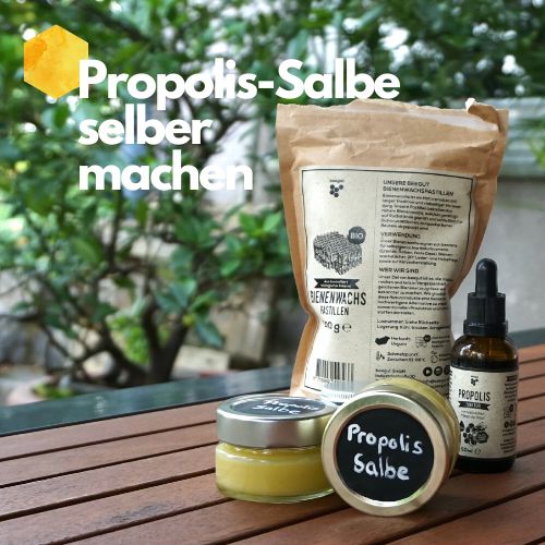 Propolis Salbe selber herstellen