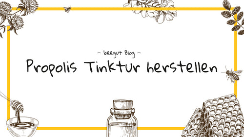 Propolis Tinktur selber herstellen