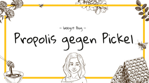 Propolis gegen Pickel