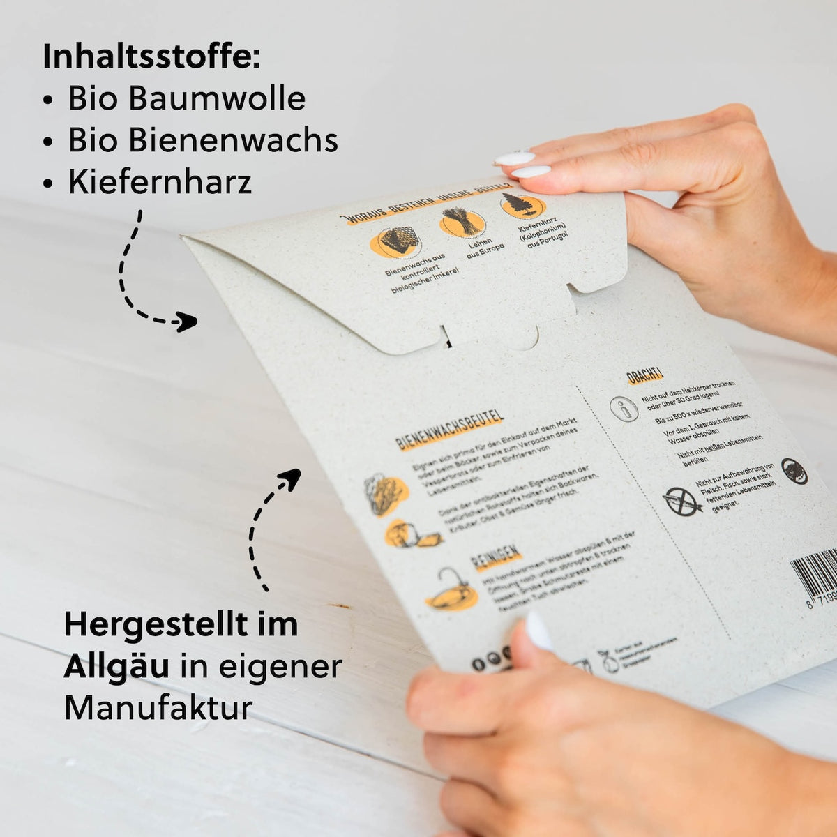 BIO Bienenwachstuchbeutel