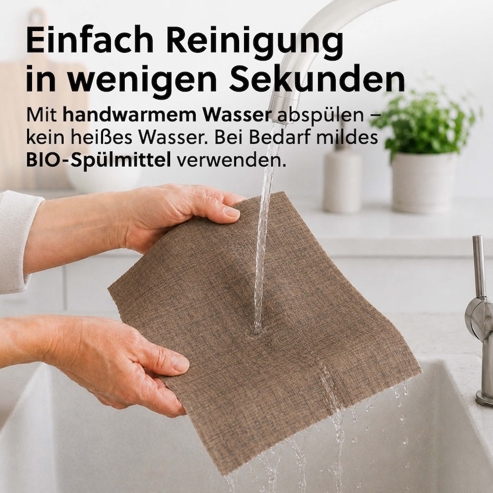 Bienenwachstuch Rolle Leinen, 100cm x 35cm