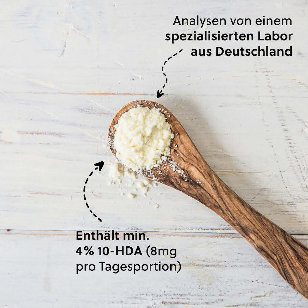 Unser Qualitätsversprechen=>Jede Charge wird in Deutschland analysiert und gibt Dir die Sicherheit für ein rückstandsfreies Naturprodukt. 