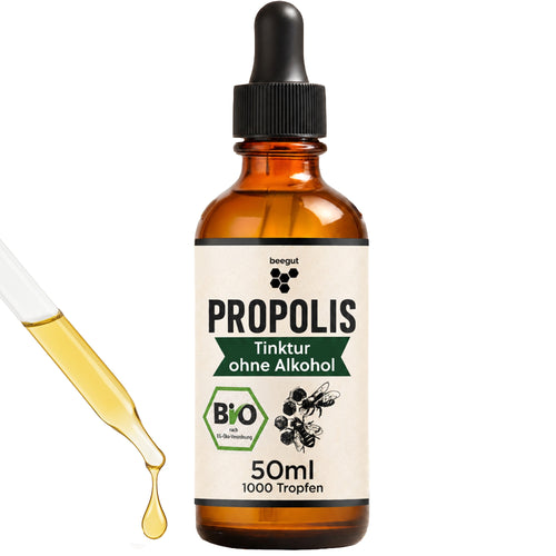 Ohne Alkohol & wasserlöslich=>Unsere Propolis Tropfen lösen sich ganz einfach im Wasser auf und eignen sich zur inneren Einnahme. Geeignet auch für Kinder und all jene, die auf Alkohol in ihren Produkten verzichten wollen.